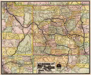 (CO. - UT. - Railroad) Denver And Rio Grand Railroad System