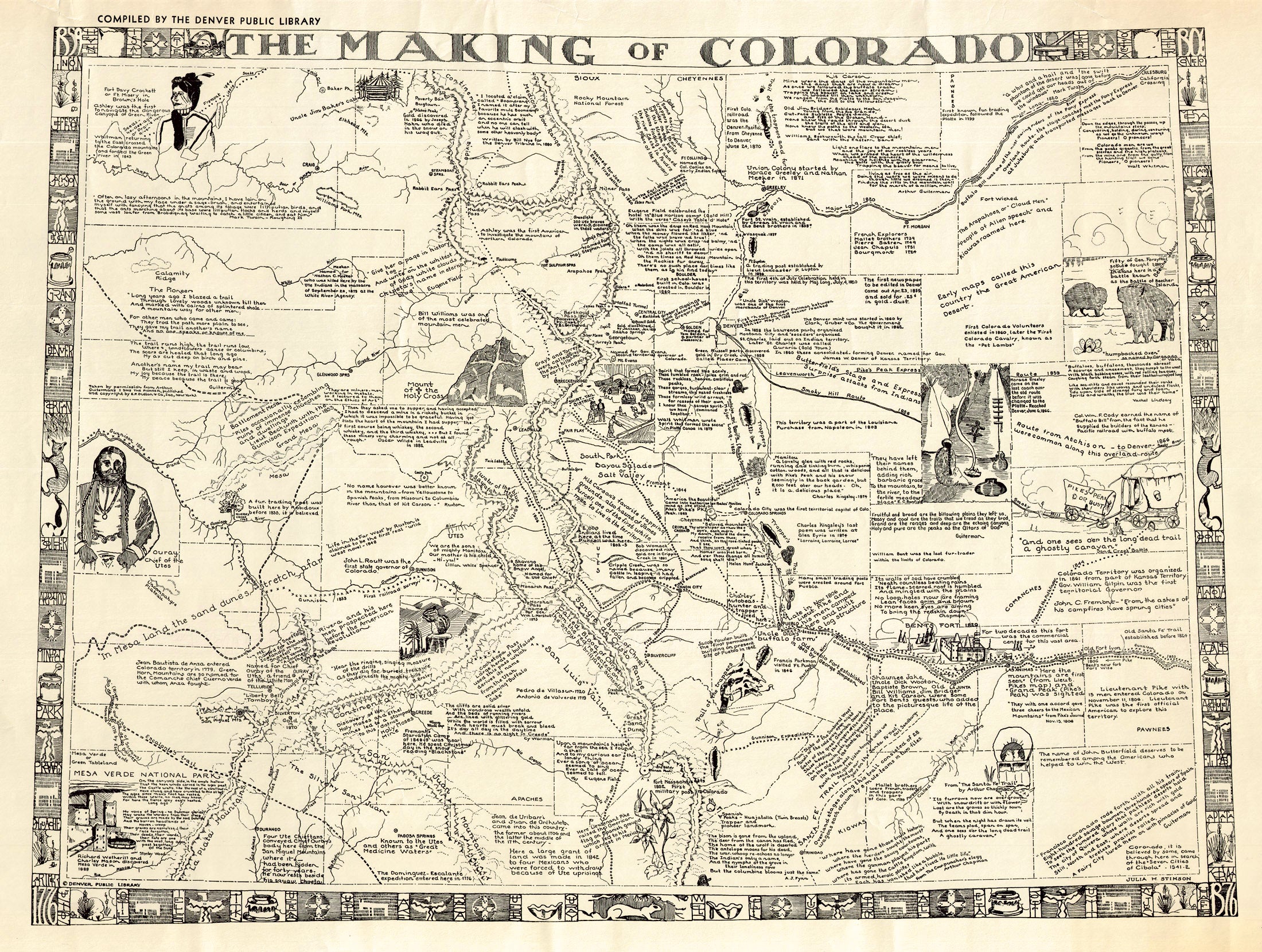 (CO.-historical) The Making of Colorado