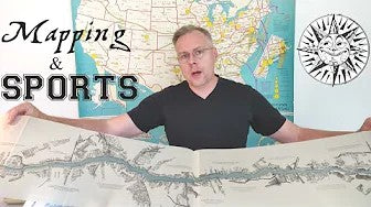 Mapping & Sports - The Old Map Gallery