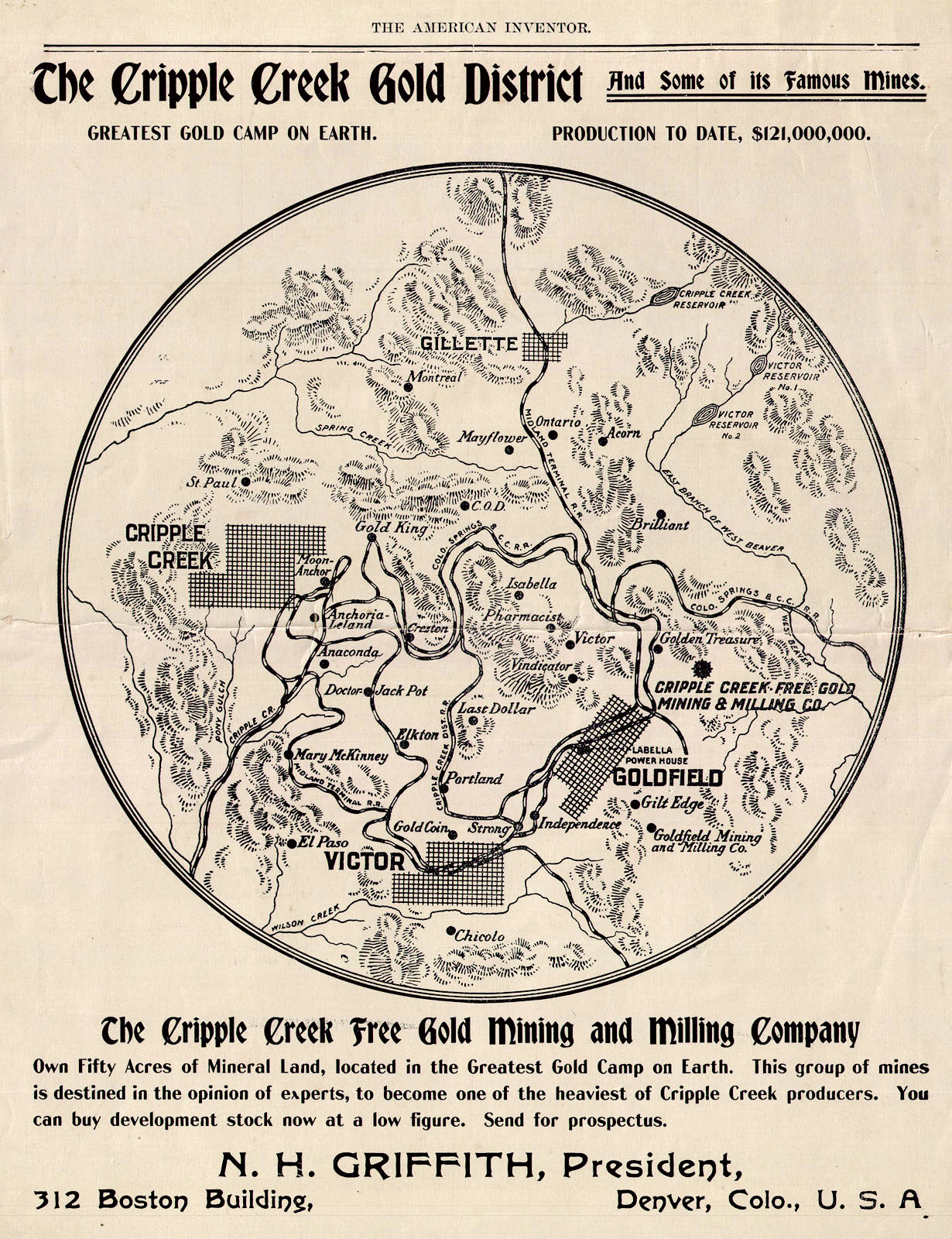 (CO. - Cripple Creek) The Cripple Creek Gold District