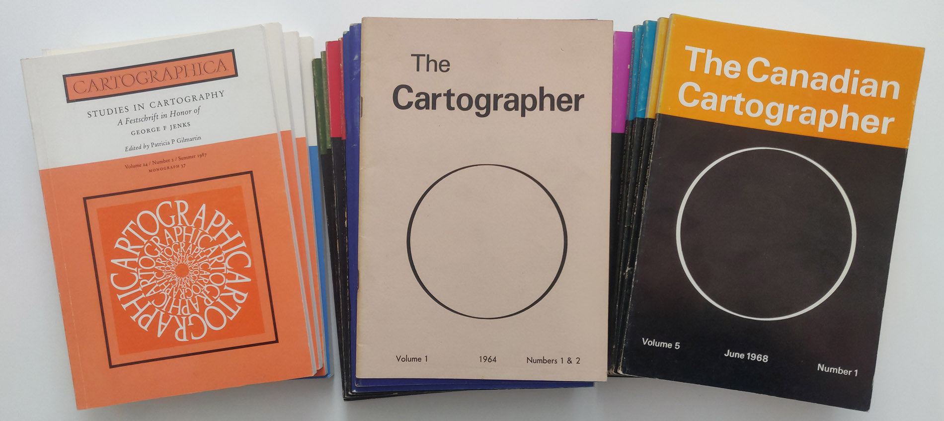 (Books & Journals) "The Cartographer - Cartographica" 1964- 1991