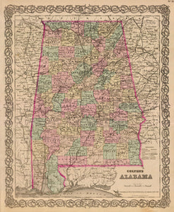 (AL.) Colton's Alabama