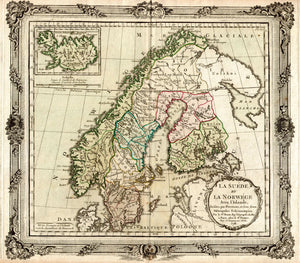 (Scandinavia) La Suede ET La Norwege....