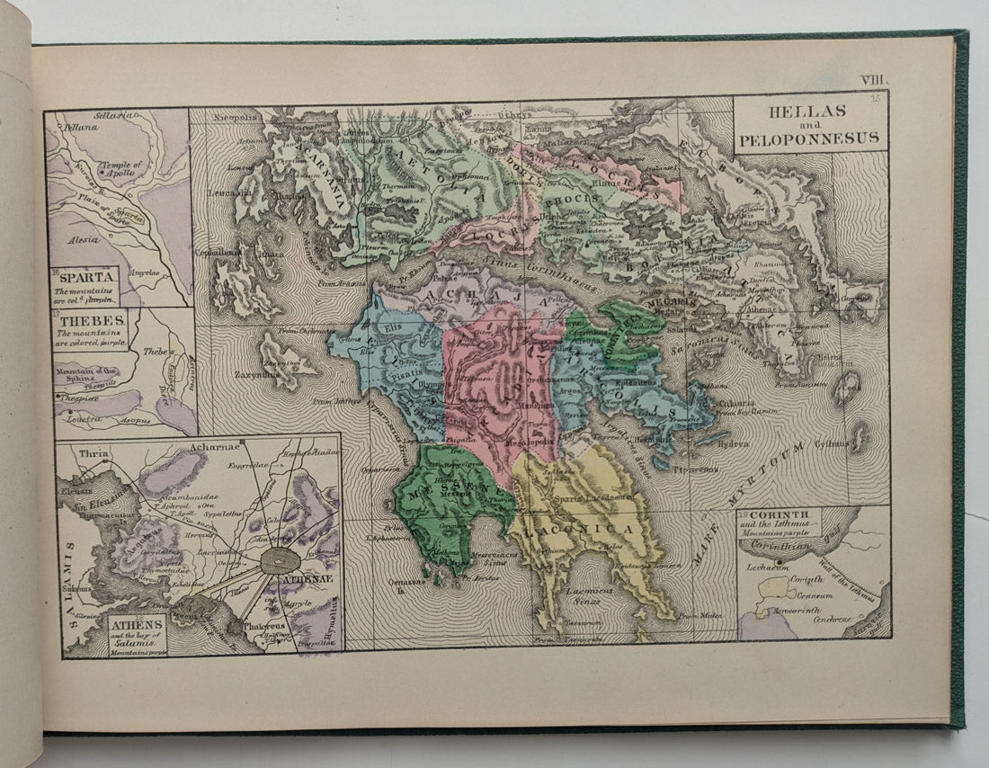 (History) An Historical Atlas Containing A Chronological Series of One Hundred Maps