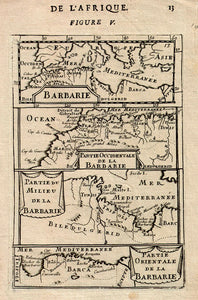 (North Africa) Barbarie - Partie Occidentale De La Barbarie...