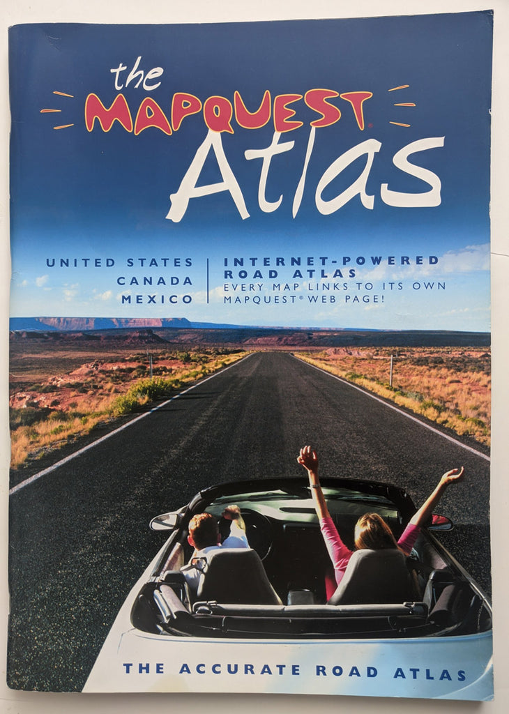 (U.S.) the MapQuest Altas Internet-Powered Road Atlas – The Old Map Gallery