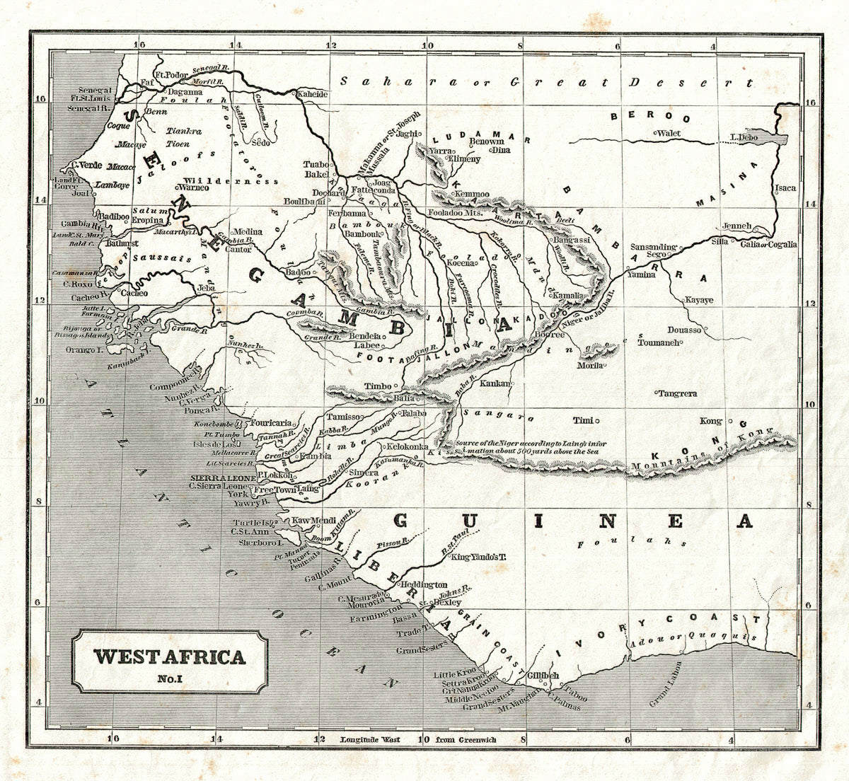 (West Africa) West Africa No. 1