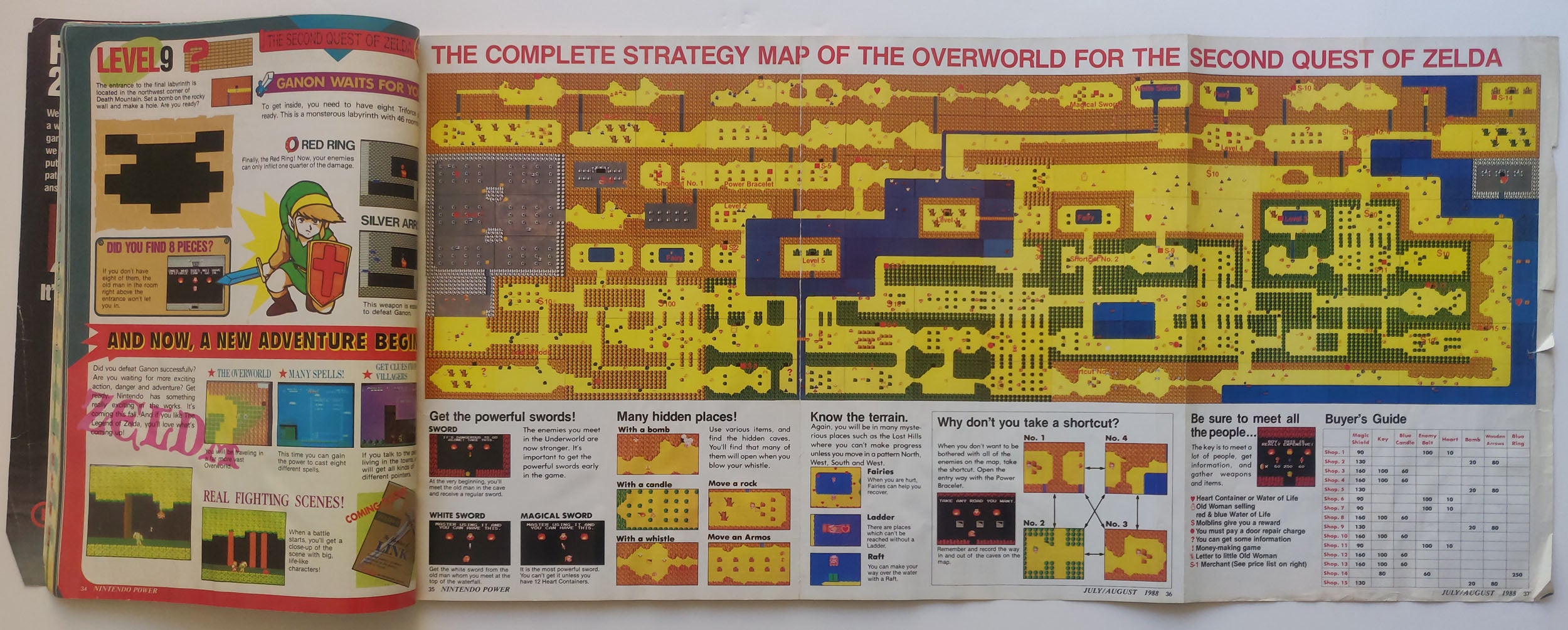 Nintendo System Map (Thematic - Videogame) Nintendo Power, – The Old Map Gallery