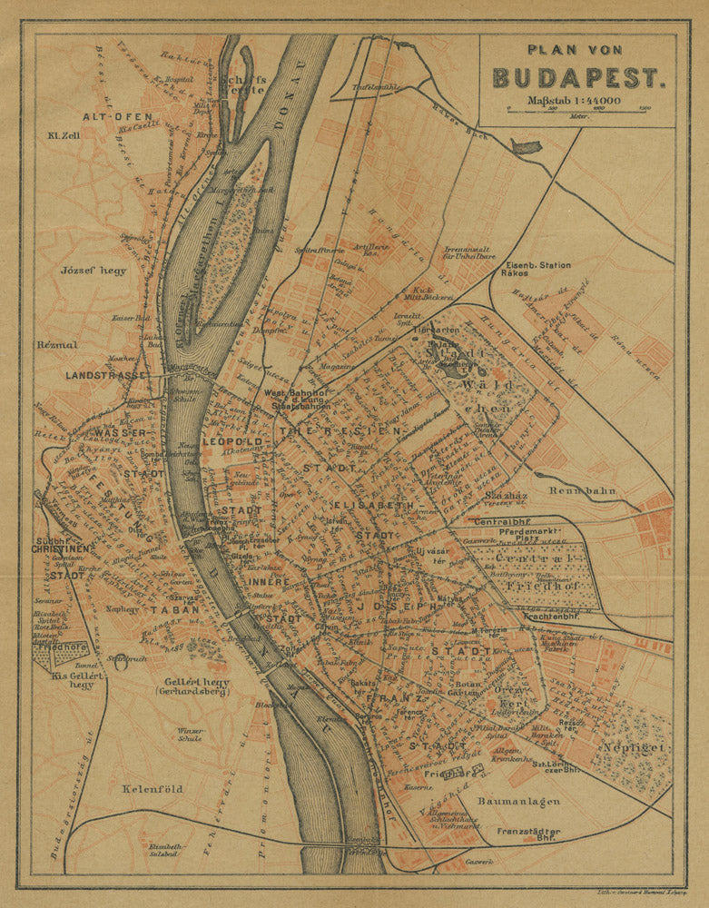 Plan Von Budapest