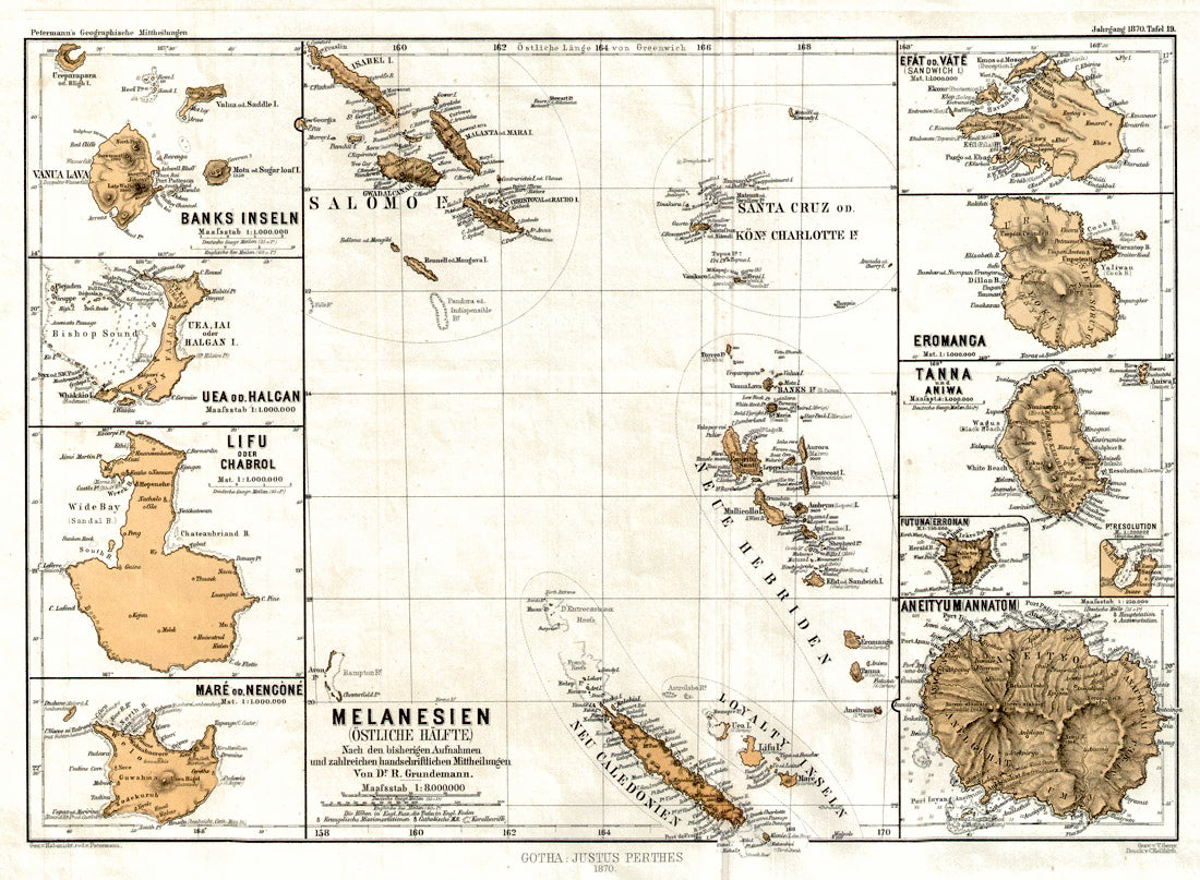 (Pacific - Oceania) Melanesien (Osstliche Halte.)