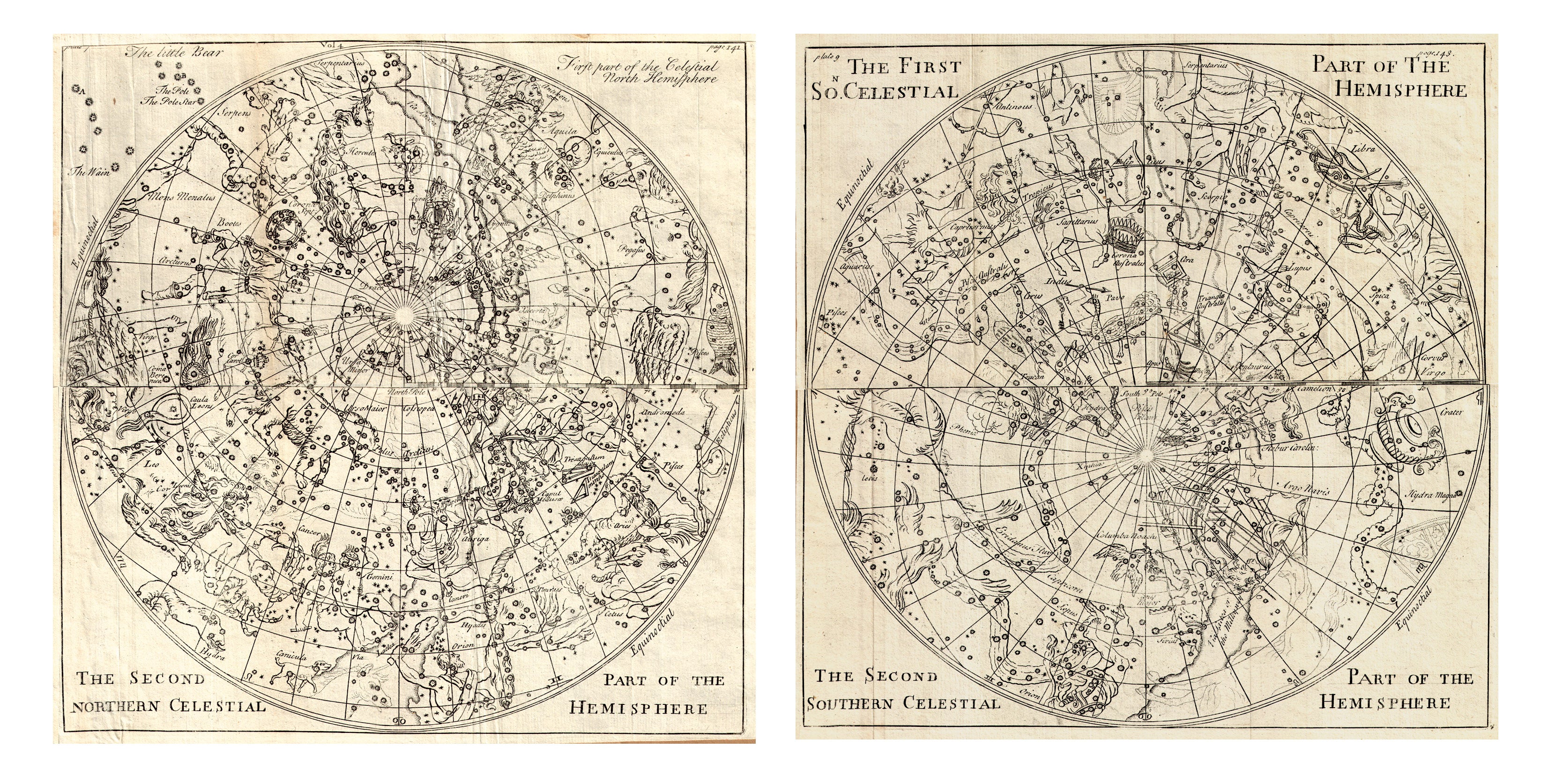 (Celestial) "The First Part Of The Son. Celestial Hemisphere...