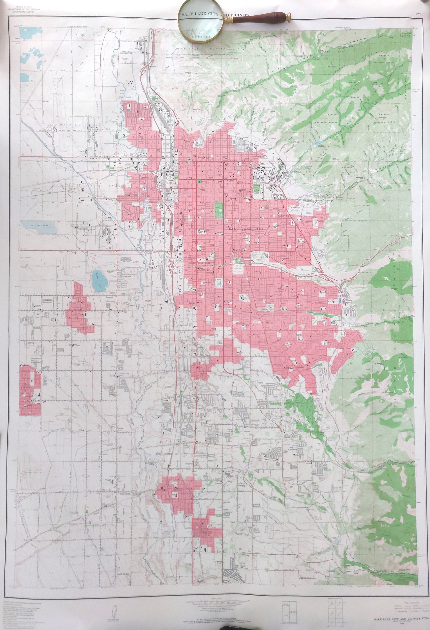 (UT.) Salt Lake City And Vicinity, Utah