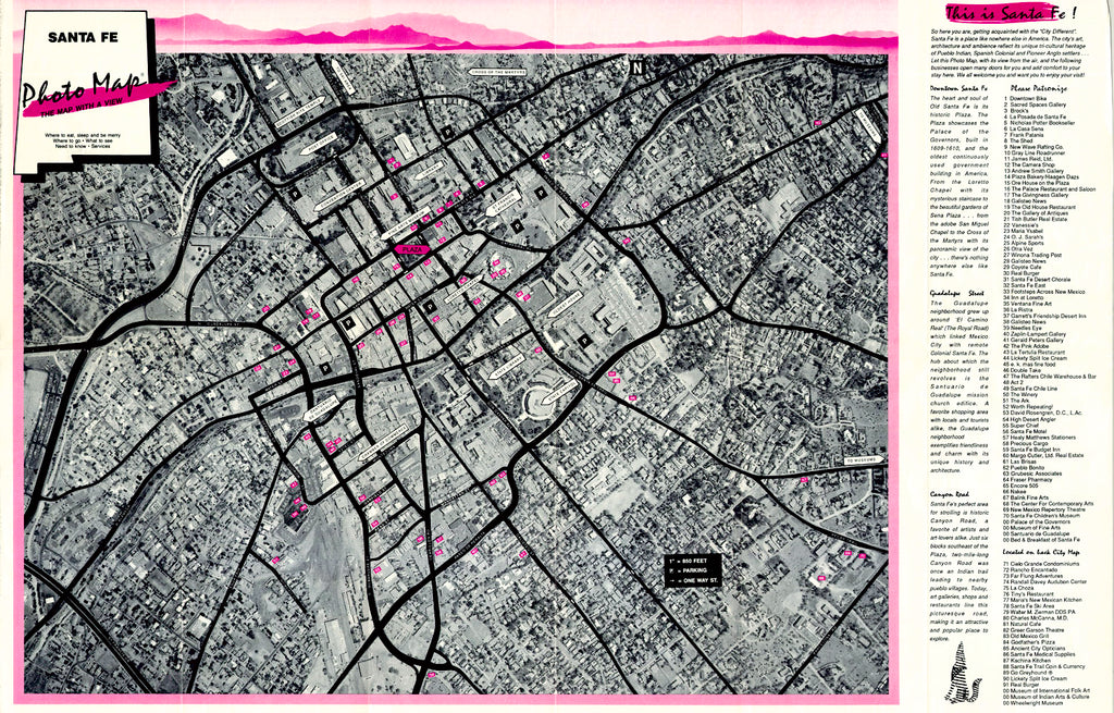 Santa Fe Photo Map