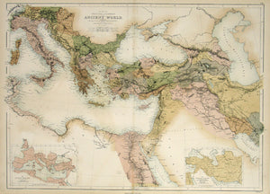 Map of the Principal Countries of the Ancient World, extending