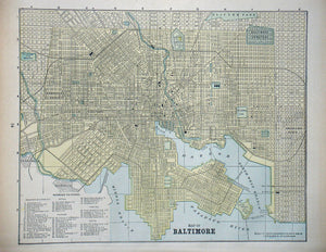 Map of Baltimore