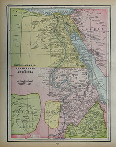 Egypt, Arabia, Upper Nubia and Abyssinia