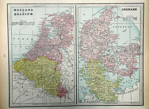 Holland and Belgium  and Denmark