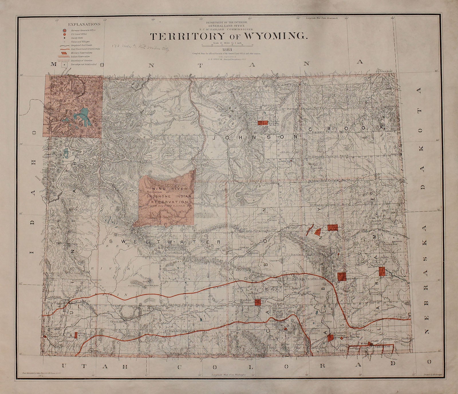 (WY.) Territry Of Wyoming