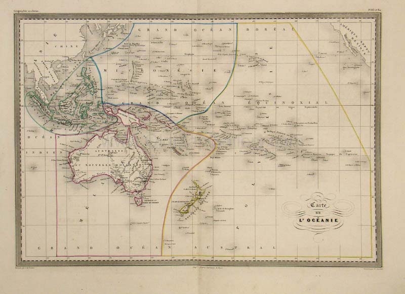 Carte De L'Oceanie