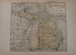 Map of Michigan