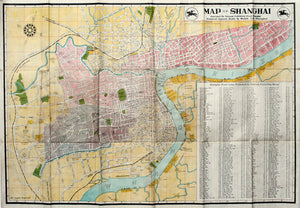 (China - Shanghai) Map of Shanghai