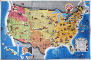 Pictorial Music - Map of the United States