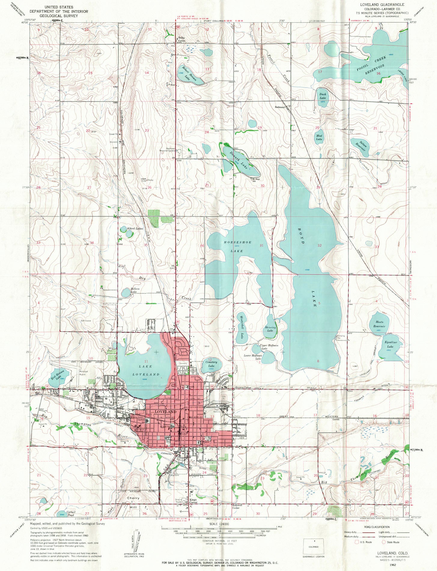 Loveland Co Map