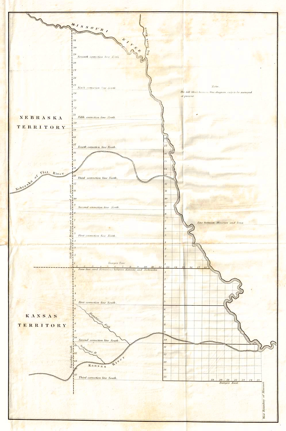 (West) (Nebraska Territory - Kansas Territory)