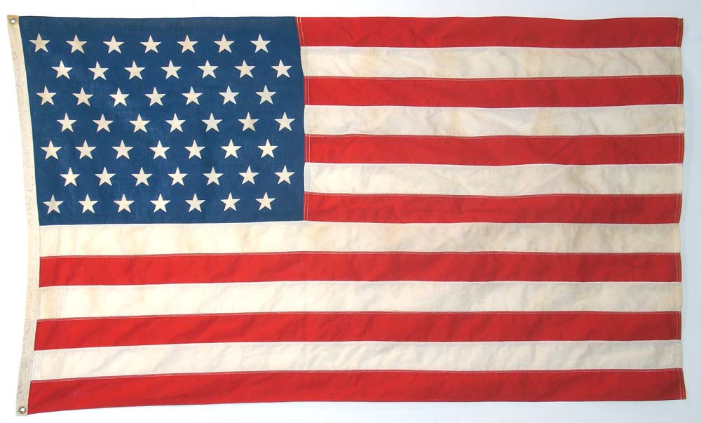 (U.S. - Alaska 49 star) United States Flag