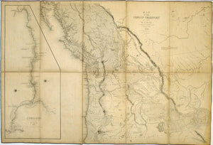 (West) Map of the Oregon Territory by the U.S. Ex. Ex.
