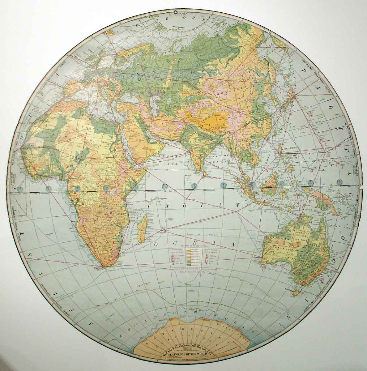 (World) Flat-Globe Of The World