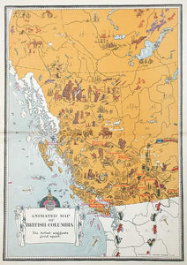 Animated Map of British Columbia