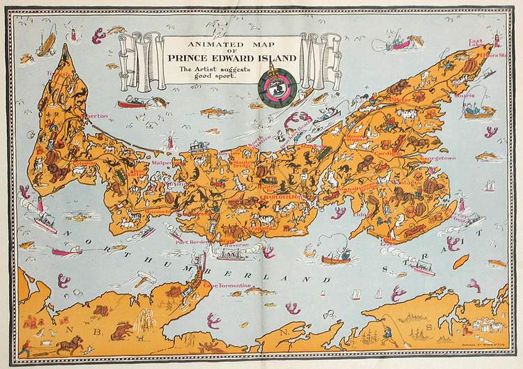 Animated Map of Prince Edward Island