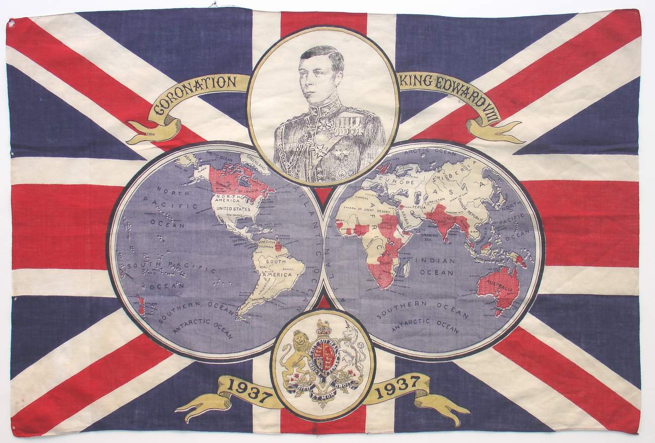 (British Empire Flag) Coronation Edward VIII