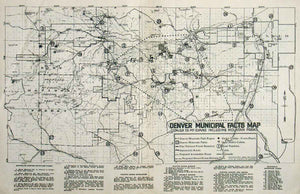 (Colorado) Denver Municipal Facts Map