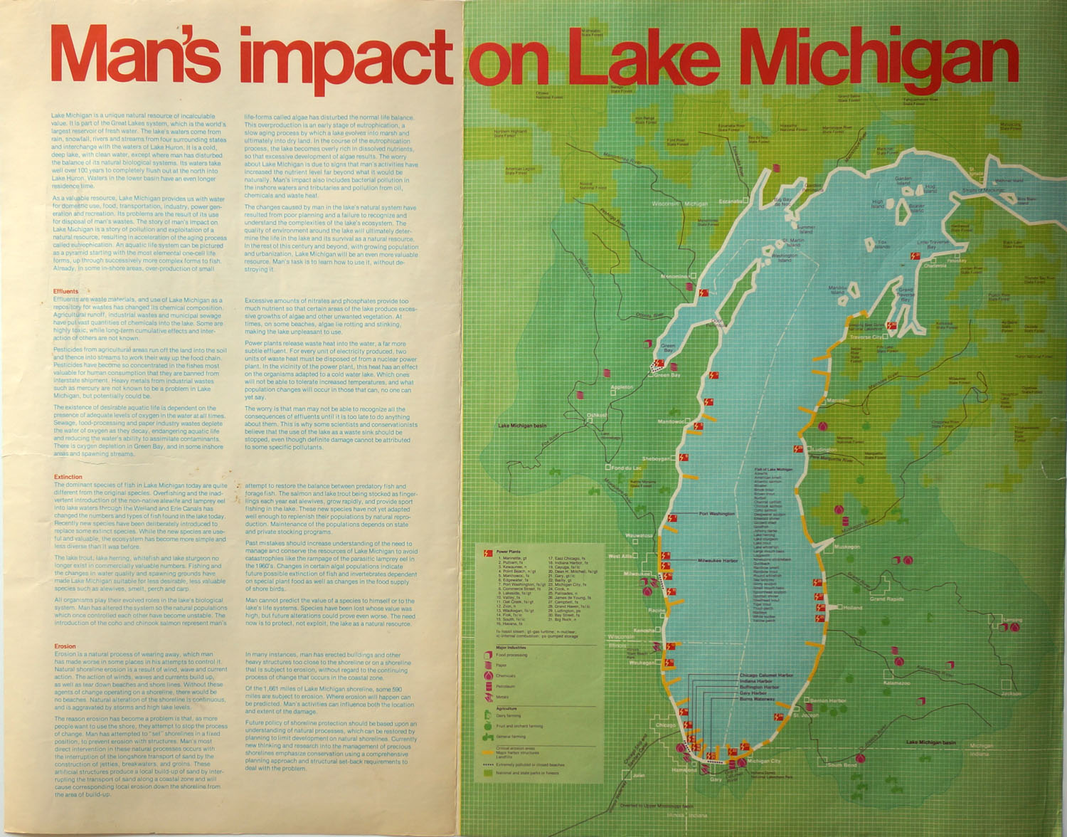 (Lake Michigan) Man's Impact on Lake Michigan