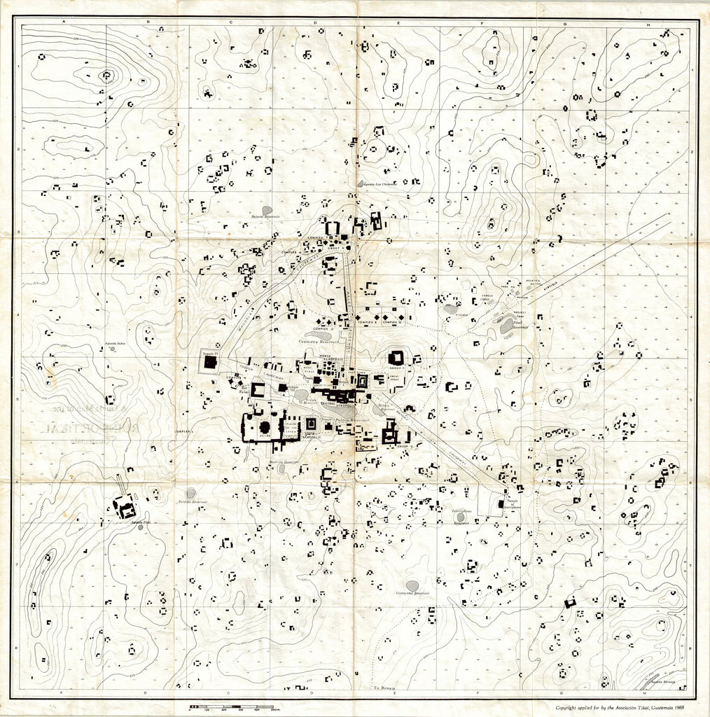 (Guatemala - Tikal) Ruins of Tikal – The Old Map Gallery