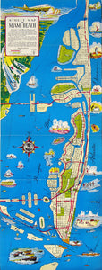 (FL-Miami Beach) Street Map of Miami Beach