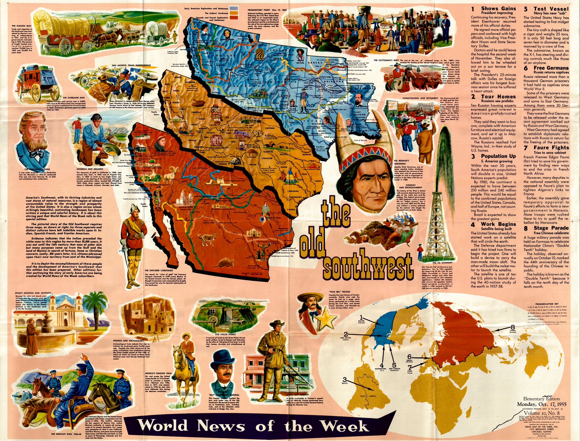 (U.S. West - Southwest) the old southwest