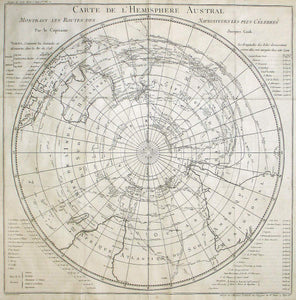 (Antarctica) Carte De L'Hemisphere...