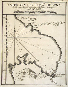 Karte Von Der Bay St. Helena