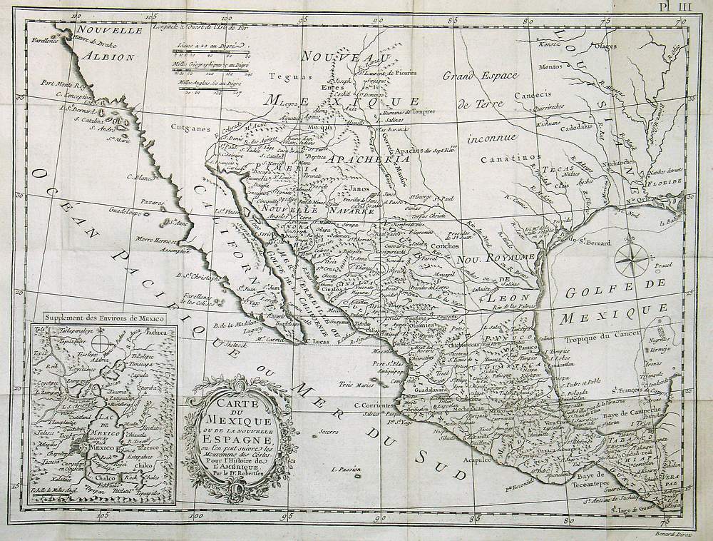 Carte Du Mexique...