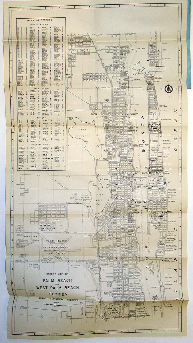 (Florida - Palm Beach) Street Map of Palm