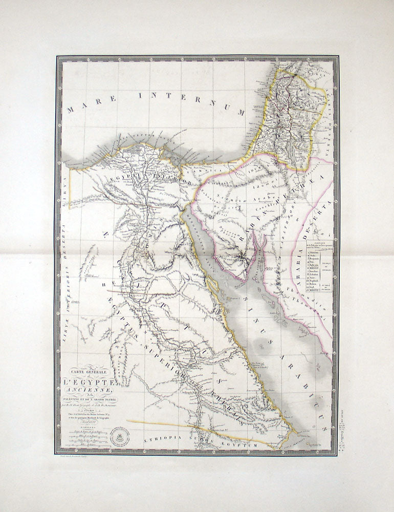 Carte Generale du L'Egypte Ancienne