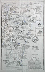 Historical Map of Vermont