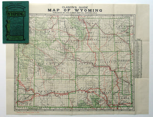 (WY.) Map of Wyoming