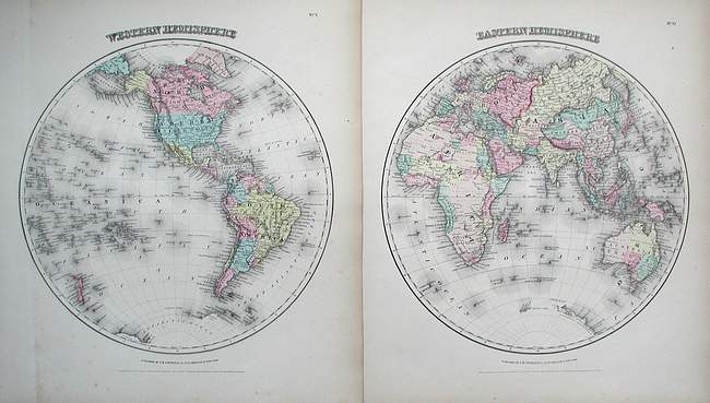 Western & Eastern Hemispheres (World)
