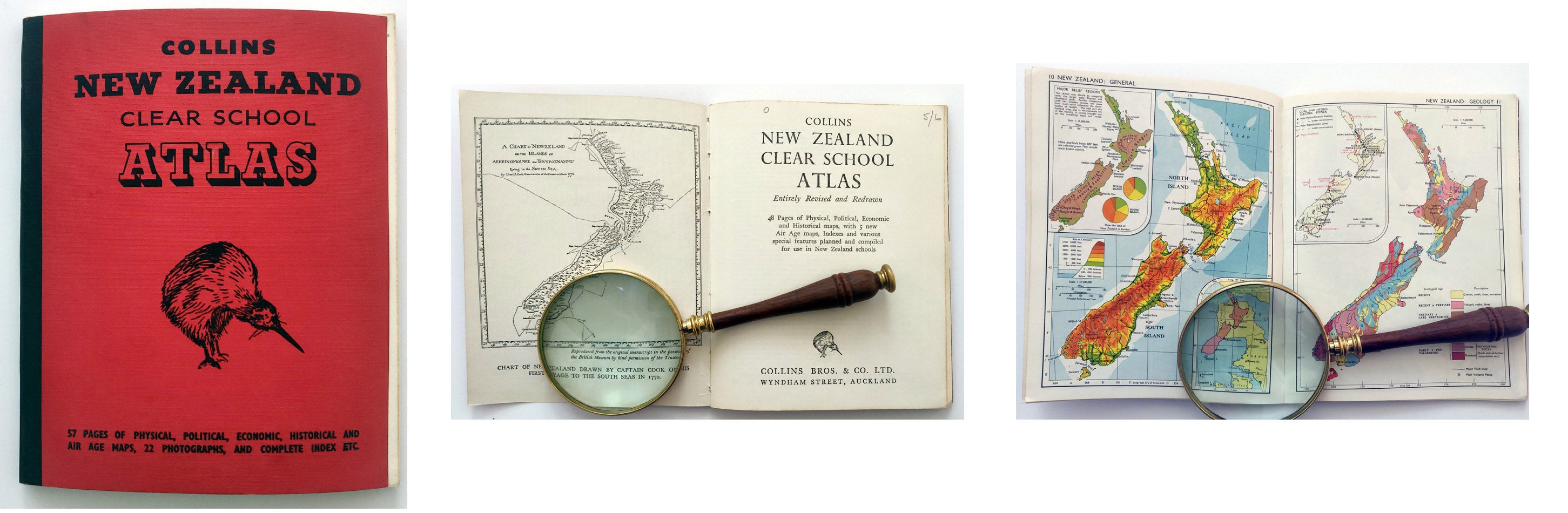 (NZ) Collins New Zealand Clear School Atlas