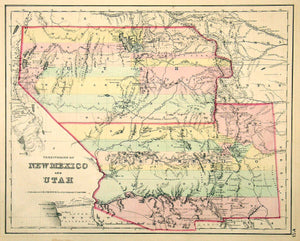 (Southwest) Territories of New Mexico and Utah