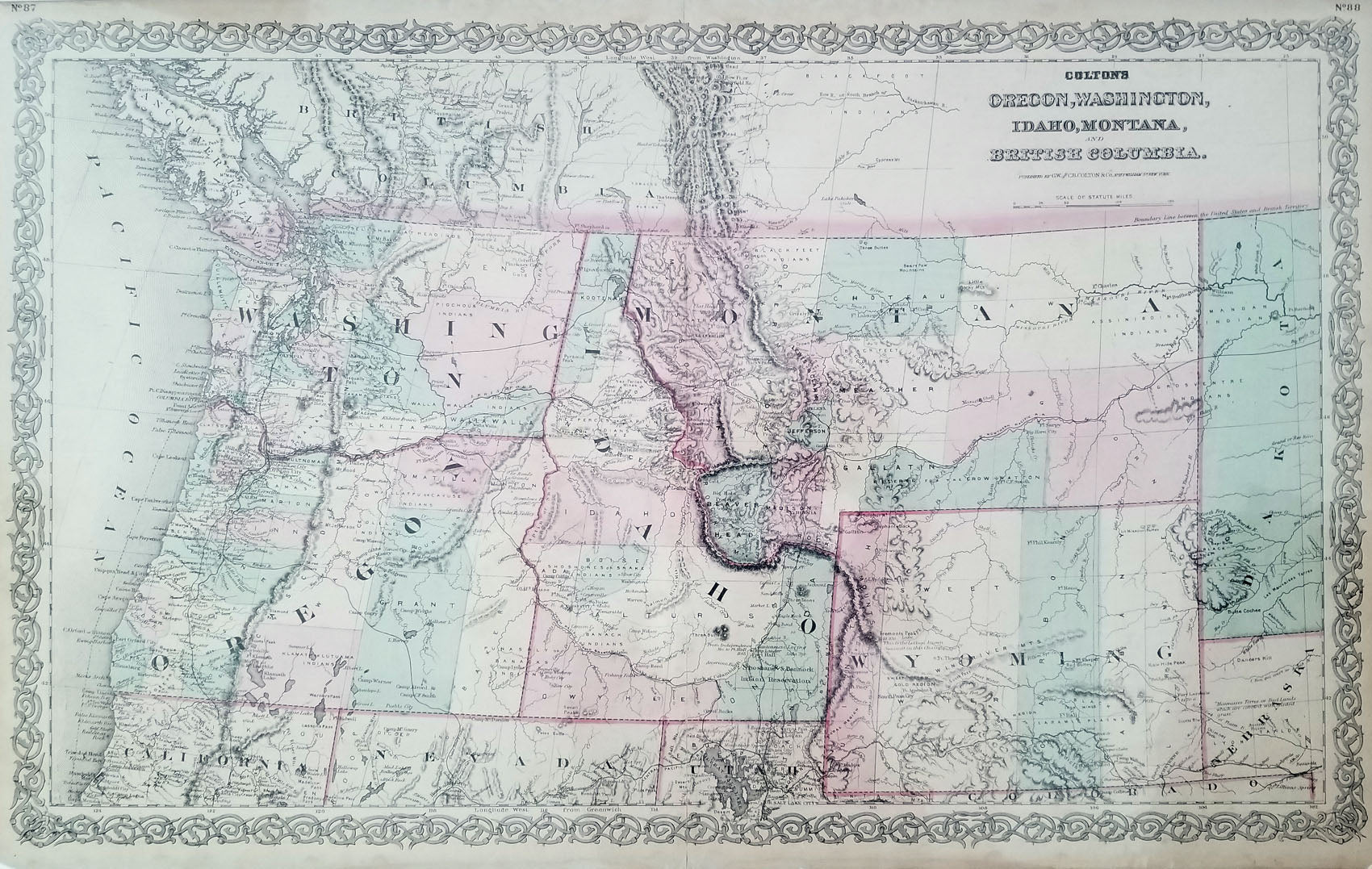 (Pacific Northwest-West) Oregon, Washington...